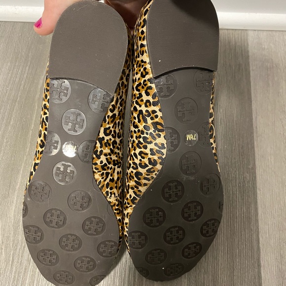 Tory Burch Leaopard Reva Flats - Picture 3 of 3